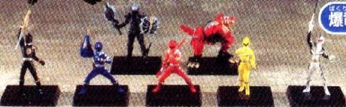 バンダイ 東映特撮クロニクル 爆竜戦隊アバレンジャー編 全7種セット