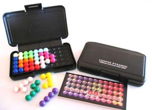 ロンポス101★ピラミッドパズル★知育玩具パズルトイ/lonpos/IQ【新品★未使用品】