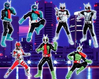 バンプレスト 仮面ライダー モーションフィギュア3 開封販売分 ノーマル7種セット