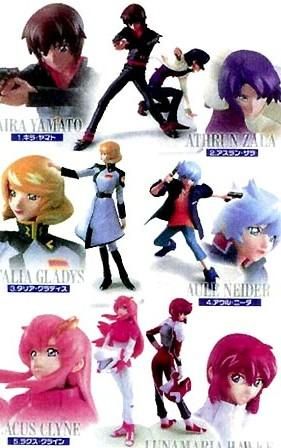 バンダイ 食玩 機動戦士ガンダム SEED DESTINY EFコレクション5 開封販売 全6種セット