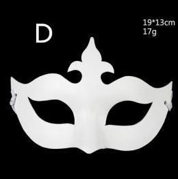 白マスク★オリジナルで自分で作るDIY用★万聖節/パーティー/仮面/お面/マスク/仮装/ハロウィン