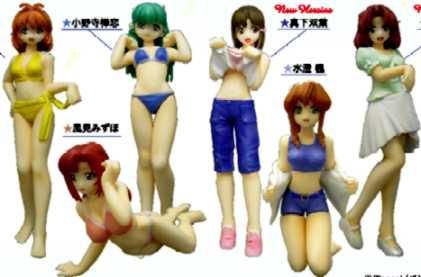 CM's おねがい☆ツインズ/おねがい☆フレンズ コレクションフィギュア 開封販売