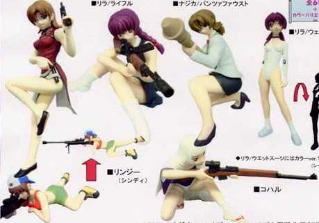 エポック トレーディングフィギュア ナジカ電撃作戦 Fire Arms 開封販売