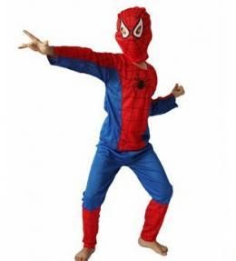 【在庫あり★即納可能】スパイダーマン風 コスチューム 子供用★キッズサイズ コスプレ★KID用ハロウィン衣装★仮装・クリスマス・ハロウィーン・halloween