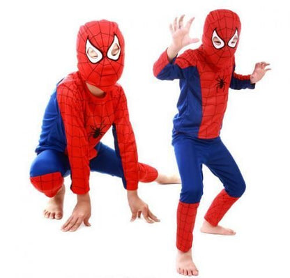 【在庫あり★即納可能】スパイダーマン風 コスチューム 子供用★キッズサイズ コスプレ★KID用ハロウィン衣装★仮装・クリスマス・ハロウィーン・halloween