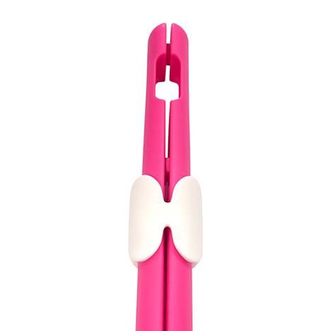 【在庫あり★即納可能】ブーツホルダー ピンク★ブーツの型崩れを防止するかわいいリボン型クリップ付きホルダー