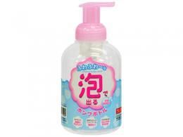 【在庫あり★即納可能】泡で出るポンプボトル 500ml ピンク★泡タイプハンドソープの詰め替えに★ハンドソープ詰替用ボトル★液体せっけんがフワフワの泡に【新品★未使用品】