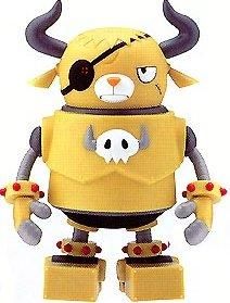 メガハウス パンダーＺ ロボニマルコレクション モウギュウ