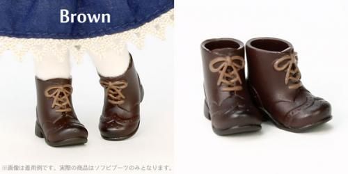 【在庫あり★即納可能】オビツ製作所 11cmボディ用 ショートブーツ 11SH-F005★ブラック/ブラウン/ウォームベージュ【新品★未開封品】