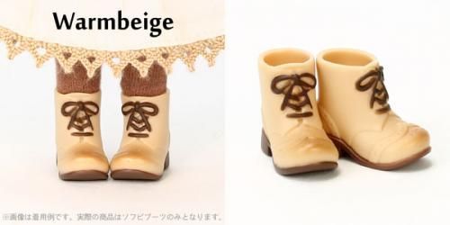 【在庫あり★即納可能】オビツ製作所 11cmボディ用 ショートブーツ 11SH-F005★ブラック/ブラウン/ウォームベージュ【新品★未開封品】