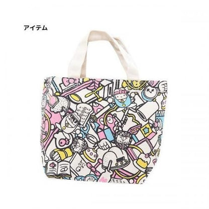 【在庫あり★即納可能】ドラえもん＆ハローキティ フラットポーチ★サンリオ スモールプラネット 20×14.5cm 小物入れ【キャラクターグッズ★雑貨】