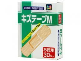 【在庫あり★即納可能】キズテープ Mサイズ お徳用 30枚入り★絆創膏/ばんそうこう【新品★未開封品】