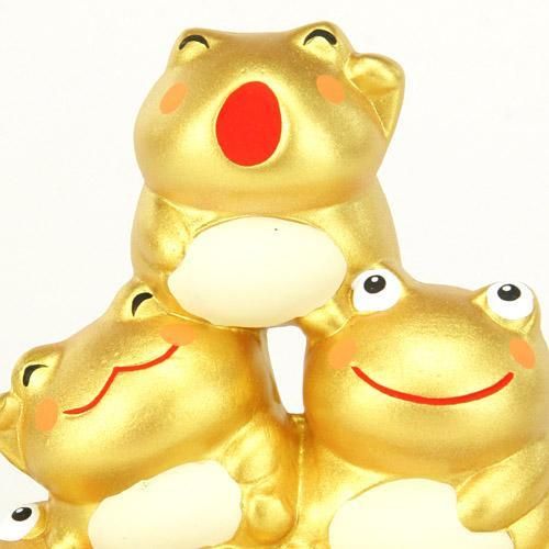 【お取り寄せ★納期 最長 約2週間】金運団子 かえる/ふくろう★金運アップ 風水グッズ★蛙・カエル・フクロウ・不苦労・福ロウ【新品】