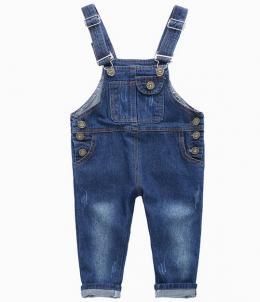 デニム オーバーオール キッズ用★こども服 秋 冬 女の子 男の子 デニムパンツ サロペット つなぎ オールインワン サスペンダー ジャンプスーツ